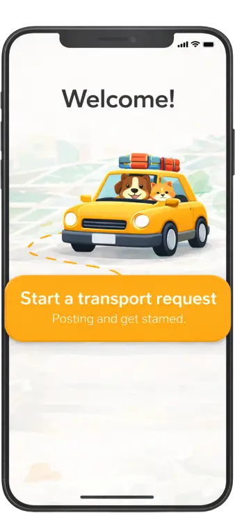 Start a transport request